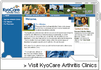Visit Kyocare Arthritis Clinics